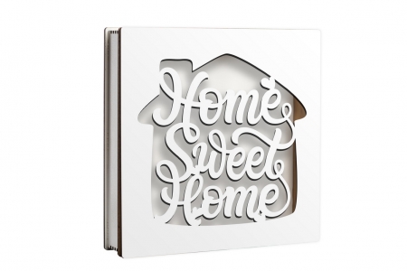 Caseta decorativa pentru licheni - Home sweet home - CDL1113