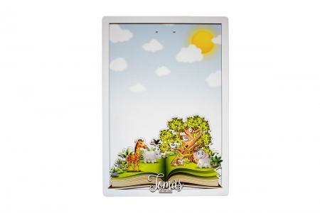 Guestbook botez lemn, Carte oaspeti - GB1040